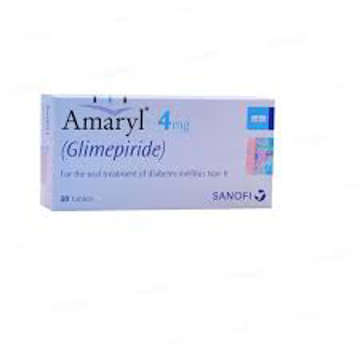 Picture of Amaryl 4mg Tab 1x30s